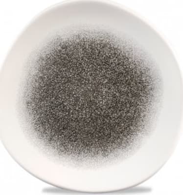 Churchill Diskur 21cm Raku Organic quartz black