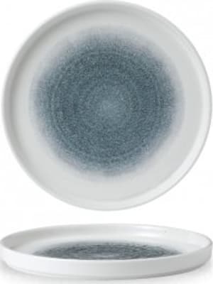 Churchill Diskur chef's walled 21cm Raku topaz blue