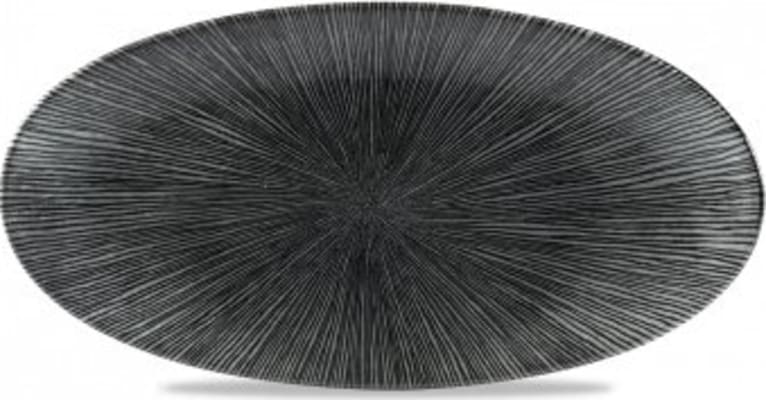 Churchill Diskur oval 17x35cm StudioPrints Agano black
