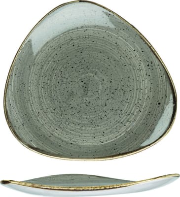 Churchill Diskur triangle 26,5cm Stonecast peppercorn grey