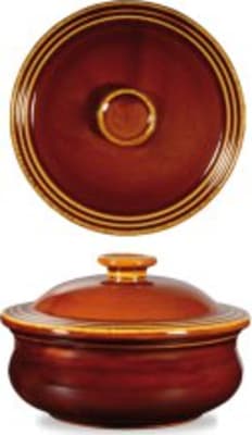 Churchill Pottur 14cm með loki Rustic
