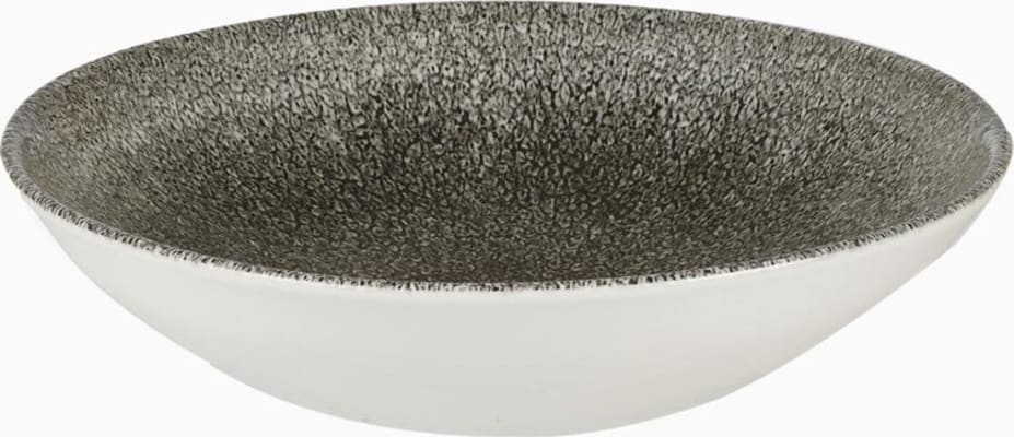 Churchill Skál 18,2cm Raku quartz black