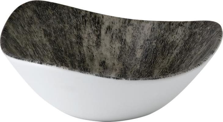 Churchill Skál triangle 18,5cm 370ml Stone Quartz black
