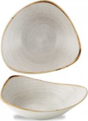 Churchill Skál triangle 18,5cm 37cl Stonecast Raw grey