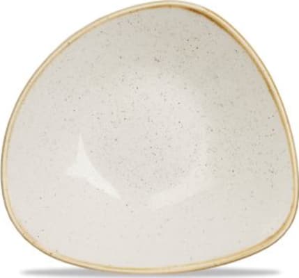 Churchill Skál triangle 23,5cm Stonecast barley white
