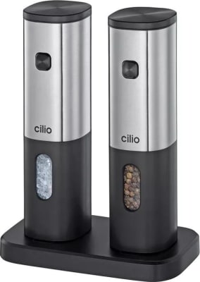 Cilio Pipar og saltkvörn hleðsla 2stk sett