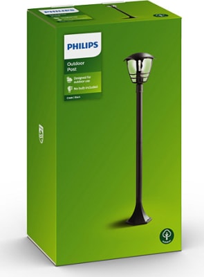 Creek Staur Stærri Svartur 1x60W 230V