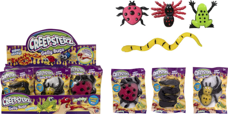 Creepster-Sticky skordýr 4-teg  Displ-24