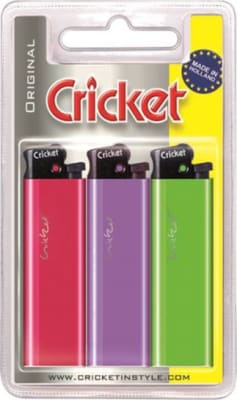 Cricket Orginal Simplicity Kveikjari 3stk