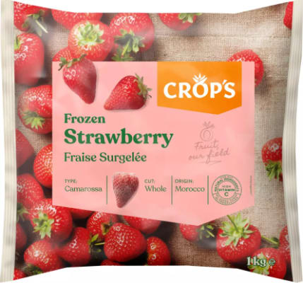 Crops jarðarber 1kg