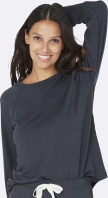 Boody Goodnight Raglan Sleep Top Storm str. XL