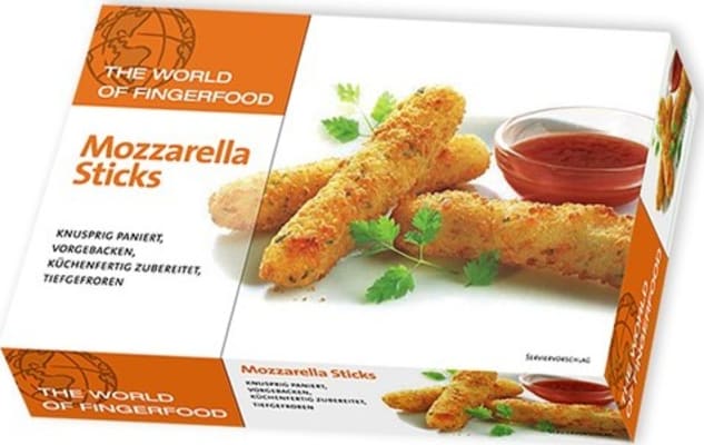 Mozzarella sticks 1kg