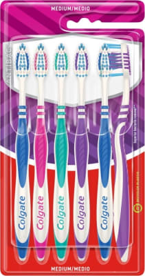 Colgate Zig-Zag Medium 6 pk