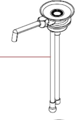 Dælurör fyrir Bravilor hitabrúsa