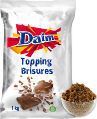 Daim Topping Brisures