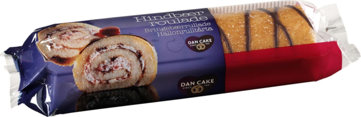 Dan Cake Hindberjarúlluterta 6x300gr Stóreldhús