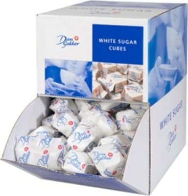 Dans. Hugget sukker 2st 1kg