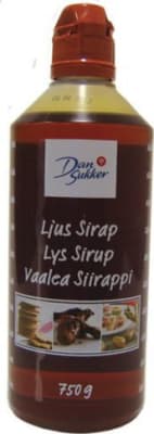 Dans. Síróp ljóst 8x750gr