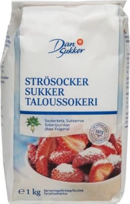 Dansukker strásykur 10x1kg