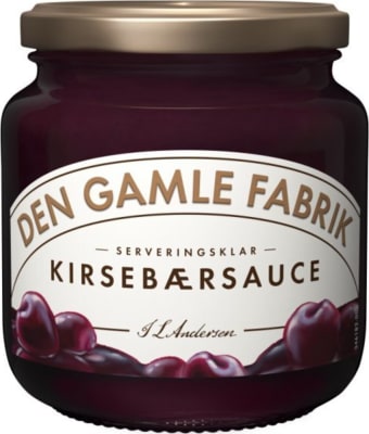 Den Gamle Fabrik Kirsuberja sósa