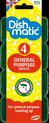 Dishmatic General Purpose refills 4pk