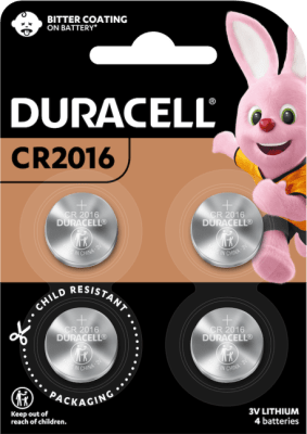 Duracell 2016 x4