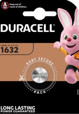Duracell CR1632 1stk - 3V Lithium Coin