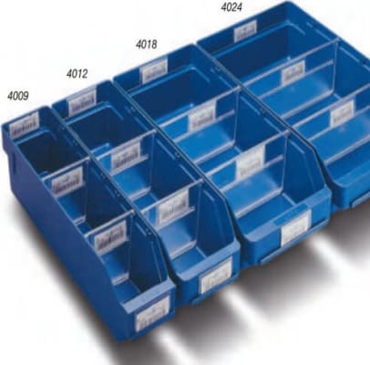 BARTON Stop for shelf bin 80x40