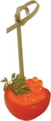 $Bambuspinnar 18cm lykkja 100 stk/pk (20  pk/ks)