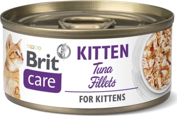 Brit CCat Dós Kitten Tuna Fillets 70g