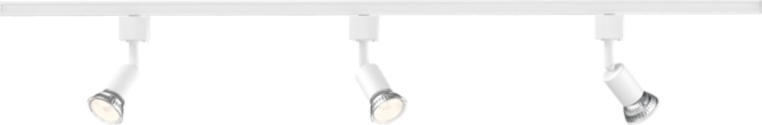 EasyLink Tobia Kit Spot 3x5W Hvítir + Braut 1mtr Hvít