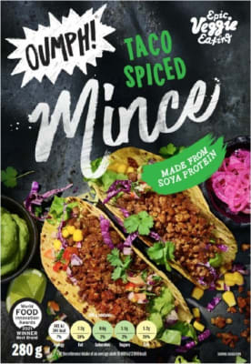 Oumph! Taco kryddað Hakk 280g Vegan