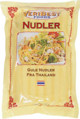 Eggjanúðlur gular Veribest 400g