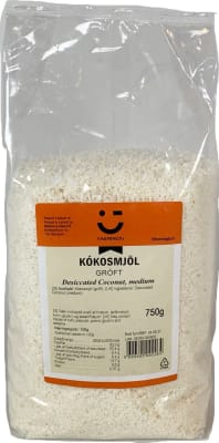 Ekran kókosmjöl gróft 750 g (6)