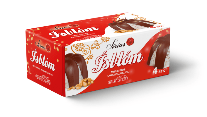 Emmessís ísblóm Siríus saltkaramellukurl 16x120ml/ks