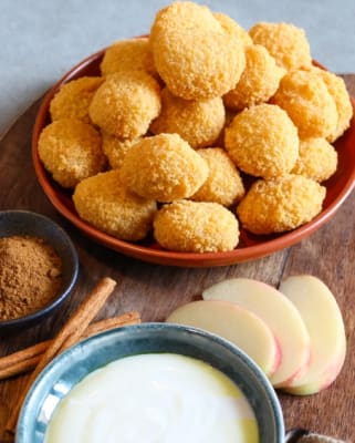 Eplabitar i deigi Salud sætir með kanil 1kg