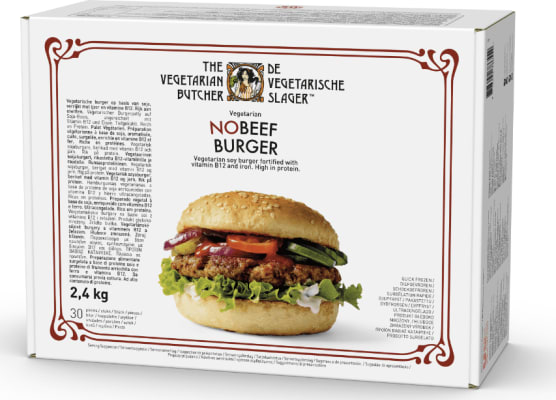 The Vegetarian Butcher NoBeef Burger 1x 2,4KG