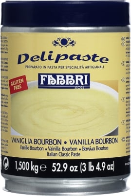 Fabbri bragðefni vanilla og bourbon 1,5kg