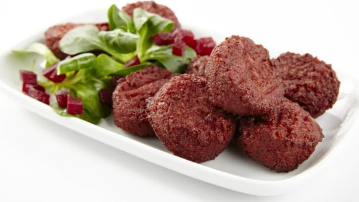 Falafel m/rauðbeðum 80stk 900g