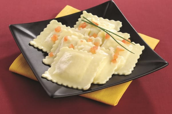 Ferskt/Frosið Pasta Ravioli Fyllt með 5 Ostum 2x2Kg Sysco