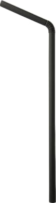 Fibre Black Bendable Straws Unwrapped 6x240mm 250st (20)