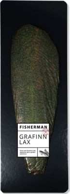Fisherman Grafinn Lax Heilt Flak í Sneiðum