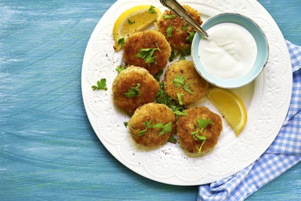 Fiskibollur steiktar 5kg ca. 70g stk