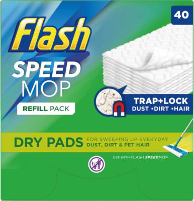 Flash Speed Mop Dry Refill 40stk