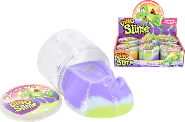Fluffy Dino Slime 285gr  Disp-6