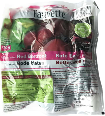 Forsoðnar Rauðrófur