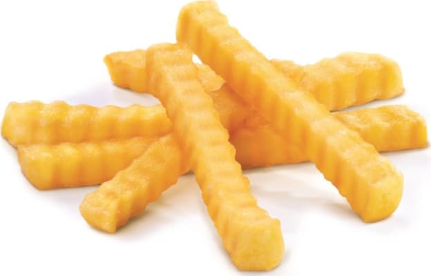 Franskar Rifflaðar Crinkle Cut 5x2.5 Kg Farm Frites