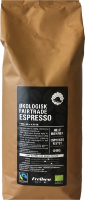 Frellsen Fairtrade Lífrænar Espresso Baunir