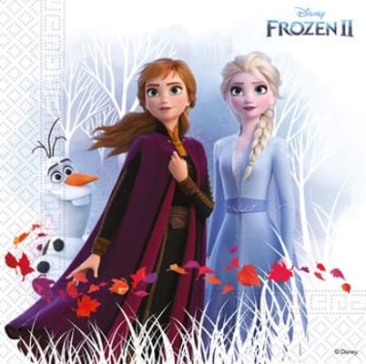 Frozen 2 servíettur 20 stk (12)