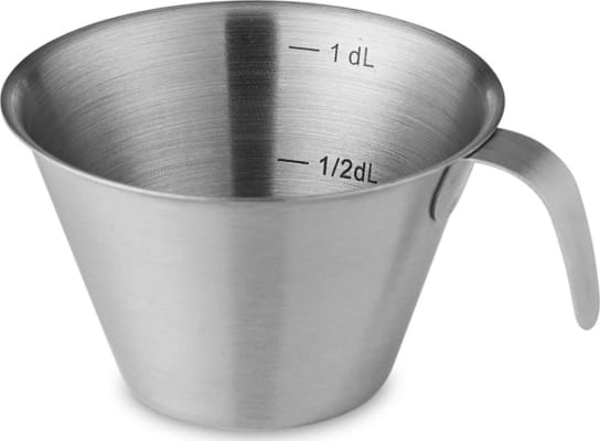 Funktion Desilítramál 0,1ltr stál